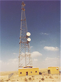 LM70R（マイクロウェーブ通信システム）の中継局の一つ